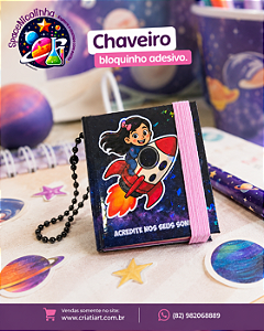 Chaveiro Bloquinho Nicolinha