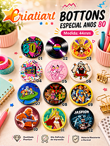 Bottom Anos 80 - 44mm