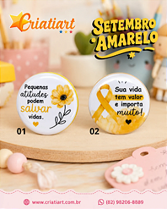 Bottom Setembro Amarelo
