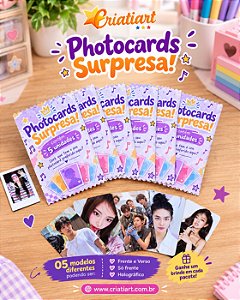Pacote Photocards Surpresa