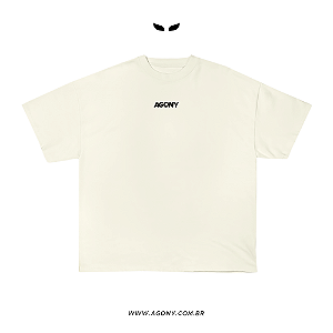 Camiseta Basica Agony Marfim/Off-White