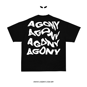 Camiseta Dissolve Agony Preta