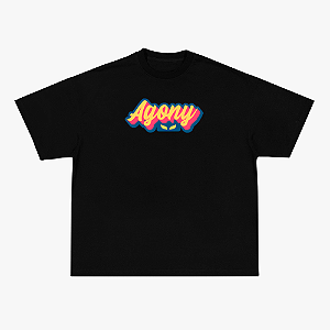 Camiseta Cartoon Agony Preta