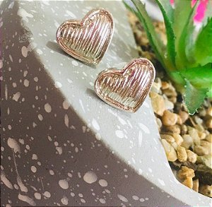 Brinco Coração Prata