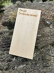 AMOSTRA DE MADEIRA PARA XILOTECA - Marupá (Simarouba amara)