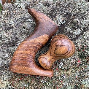Conjunto de Cabos para Plaina Manual Stanley Bailey em Jacarandá