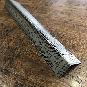 Régua para Marcação de Cantos – INCRA 150mm