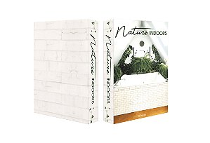 Livro Caixa NATURE INDOORS -  Madeira 24x16x4cm