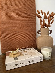 Livro Caixa ORGANIC BEAUTY - Madeira 24x16x4cm
