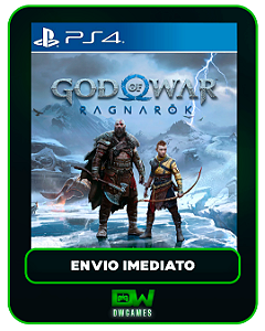 God of War Ragnarök - PS4 - Edição Padrão - Mídia Digital
