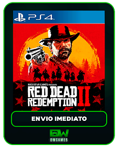 Red Dead Redemption 2 - PS4  - Edição Padrão - Mídia Digital
