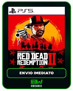Red Dead Redemption 2 - PS5  - Edição Padrão - Mídia Digital
