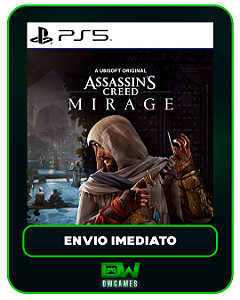 Assassins Creed Mirage - PS5 - Edição Padrão - Mídia Digital