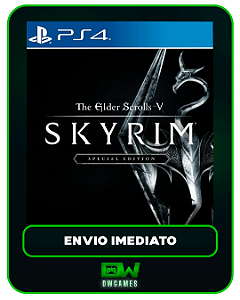 The Elder Scrolls V Skyrim - PS4 - Edição Padrão - Mídia Digital