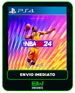 NBA 2K24 - PS4 - Edição Padrão - Mídia Digital