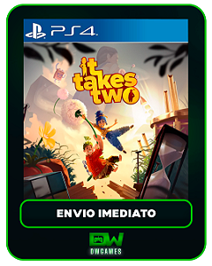 It Takes Two - PS4 - Edição Padrão - Mídia Digital