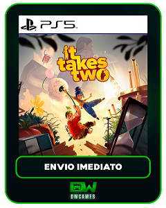 It Takes Two - PS5 - Edição Padrão - Mídia Digital