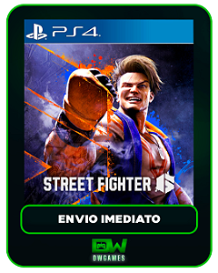 Street Fighter 6 - PS4 - Edição Padrão - Mídia Digital
