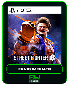 Street Fighter 6 - PS5 - Edição Padrão - Mídia Digital