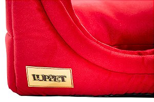 Cama Iglu e Toca Para Cachorro Luppet Vermelho Super Luxo