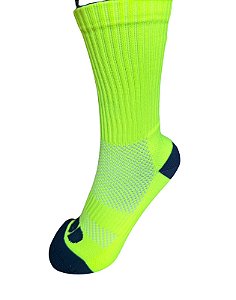 Meias UseDD Lisa Amarelo Flúor Nº 34 a 39