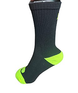 Meias UseDD Lisa Preta e  Flúor