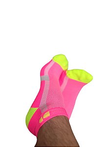 Meias  UseDD Sapatilha Rosa flúor