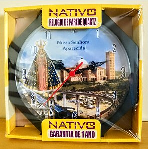 Relógio de parede Aparecida S Preto