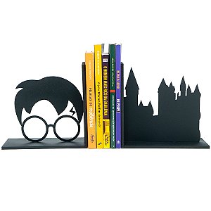 Aparador de livros harry potter castelo