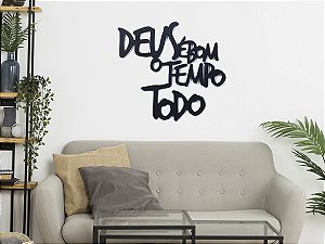 Aplique Deus é bom o tempo todo