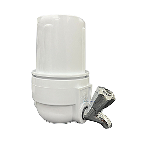 Conjunto Carcaça Filtro e Torneira Para Água de Pets Saudável