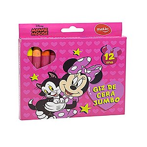 Giz De Cera MOLIN Minnie Mouse Com 12 Cores