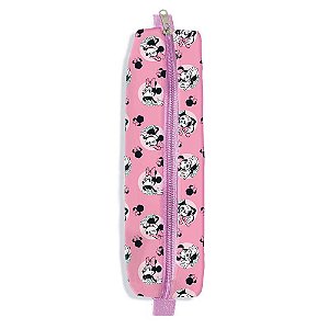 Estojo Com Elástico Minnie Mouse Para Fixar Em Caderno DAC