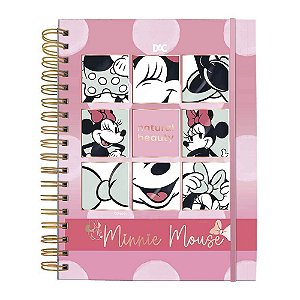 Caderno Smart Colegial Minnie Mouse Com 80 Fls Reposicionáveis 90g DAC