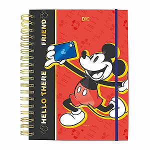 Caderno Smart Colegial Mickey Mouse Com 80 Fls Reposicionáveis 90g DAC