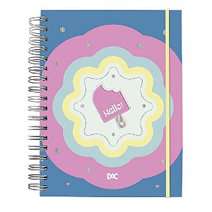 Caderno Smart Universitário Helo! Com 80 Fls Reposicionáveis 90g DAC