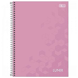 Caderno Universitário Lunix 1 Matéria C/80 Folhas Tilibra