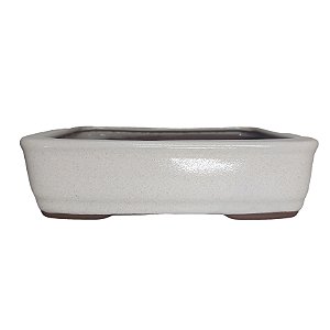 Vaso Cerâmico Para Bonsai Retang. Literato 26x20x6,5cm 81lr