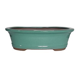Vaso Cerâmico Para Bonsai Retang. Literato 29x20x8,5cm 85lr