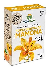 Fertilizante Torta De Mamona Vitaplan 1 Kg