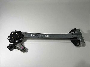 Maquina Vidro Honda New Civic 2006 A 2011 Traseira Esquerda