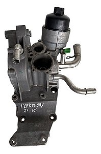 Suporte Filtro Óleo Motor Ford Territory 1.5 2021 2022 2023