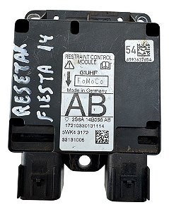 Módulo Airbag Ford Fiesta 2009 A 2014 2s6a14b056ab Resetar