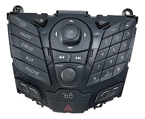 Comando Radio Ford New Fiesta 2010 A 2015 Ae8t18k811ba