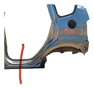 Lateral Traseira Esquerda Honda Fit 2009 2010 2011 2012