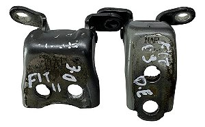 Dobradiças Porta Dianteira Esquerda Honda Fit 2009 A 2013