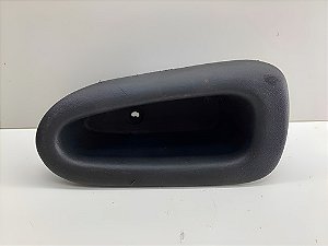 Puxador Porta Peugeot 206 207 Traseiro Esquerdo - Preto