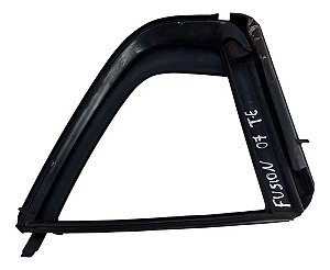 Borracha Vidro Fixo Traseiro Esquerdo Fusion 2006 2007 2008 Preto