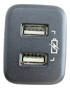 Botão Entrada Usb Dupla Gm Montana 2023 2024 2025