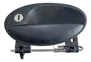 Maçaneta Externa Dianteira Esquerda Celta Prisma 2007 A 2012 Preto Dianteira